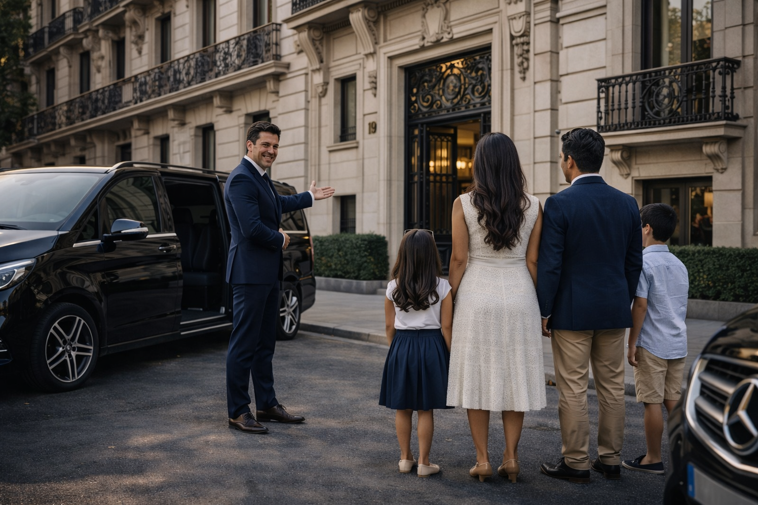 Exclusive property viewing experience in Madrid